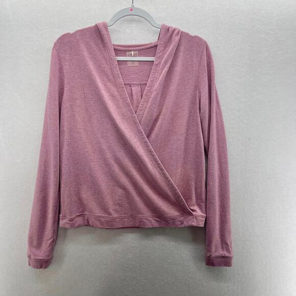 CALIA Carrie Underwood Effortless Mesa Rose Hooded Snap‎ Front Cross Sweatshirt - Picture 1 of 3